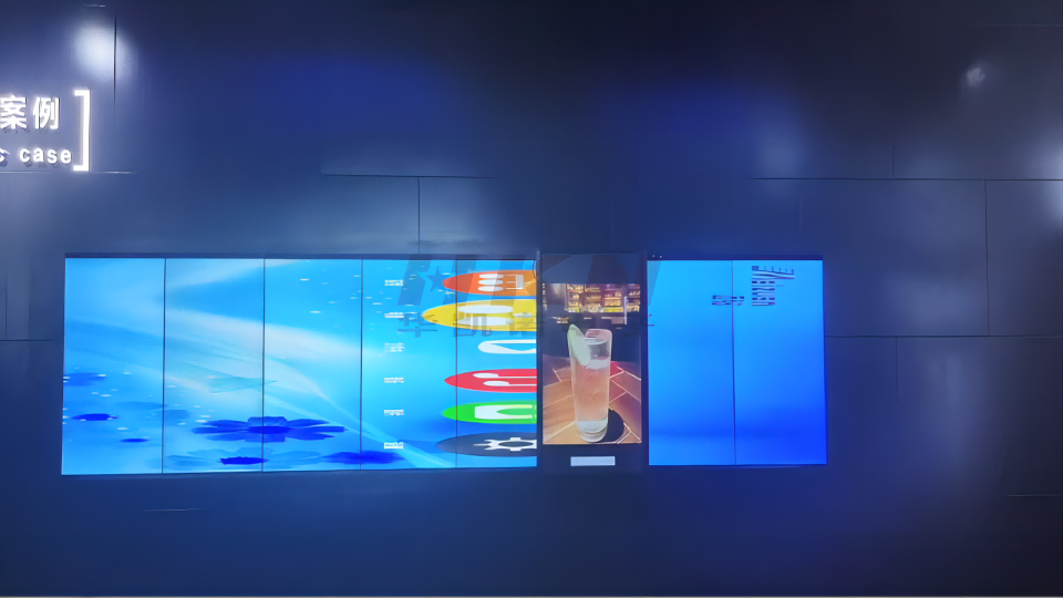 山东济南展厅滑轨屏项目
